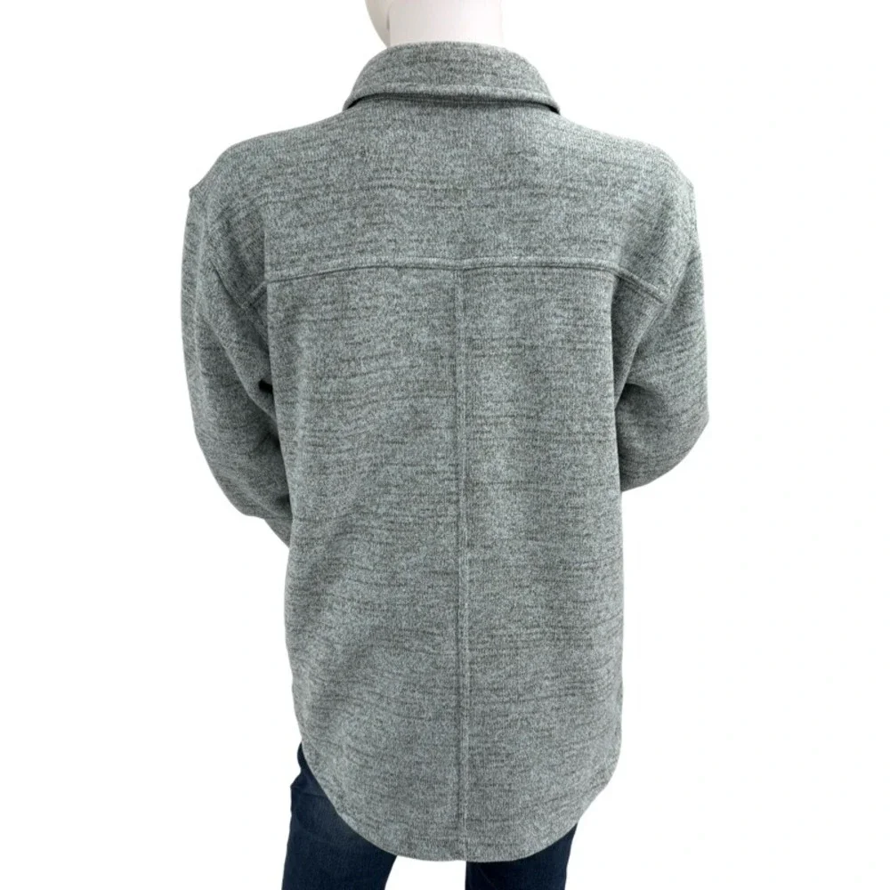 PRANA Medium Thermal Fleece Shacket Shirt Jacket Gorpcore‎ Utility Granola Girl